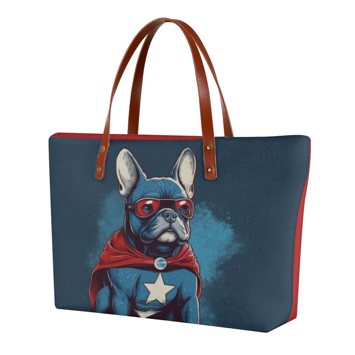 Minimal-Aesthetic French Bulldog Women's Tote Bag - Stylish And Funct...