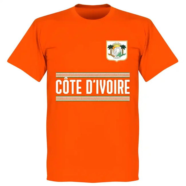 Ivory Coast Team T-Shirt - Orange