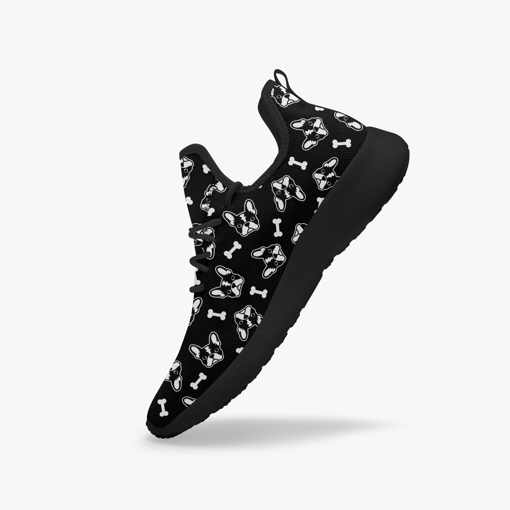 Frenchie Lover Cobalt - Stylish Classic Sneakers For Frenchie Fans