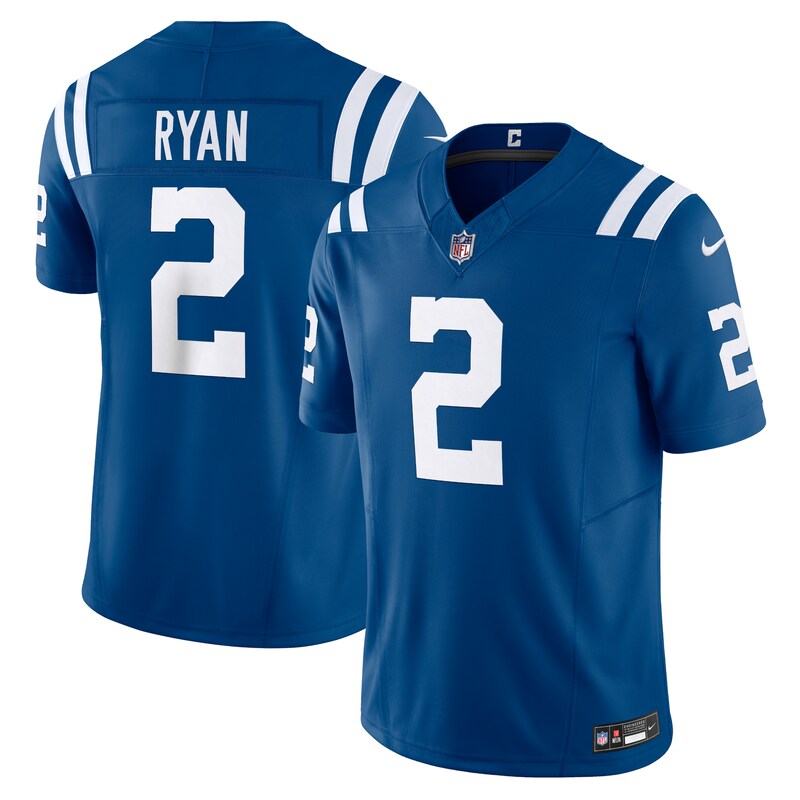 None Matt Ryan IND Colts Championship Genuine Jersey Game Day Wear