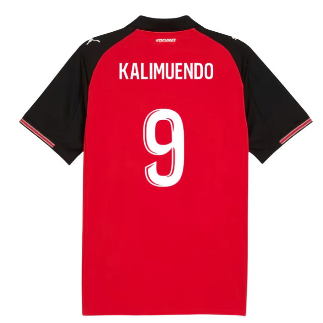 Professional Grade Loyal Football Stade Rennais Home Shirt Kalimue...
