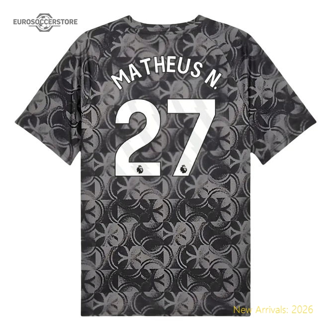 Premium Home Premier League Team Matheus N. Jersey 2025-2026
