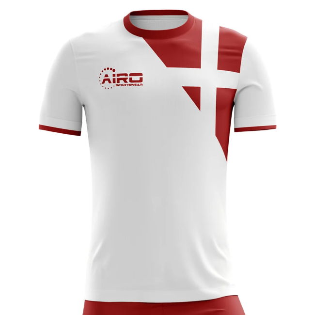Authentic 2025-2026 Denmark Away Tournament Soccer Kit National