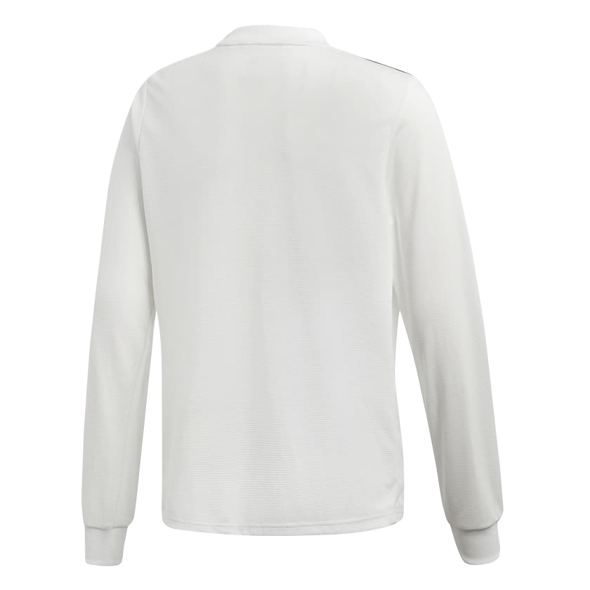 Real Madrid Home 201819 LS Black Soccer Jersey Shirt - Official