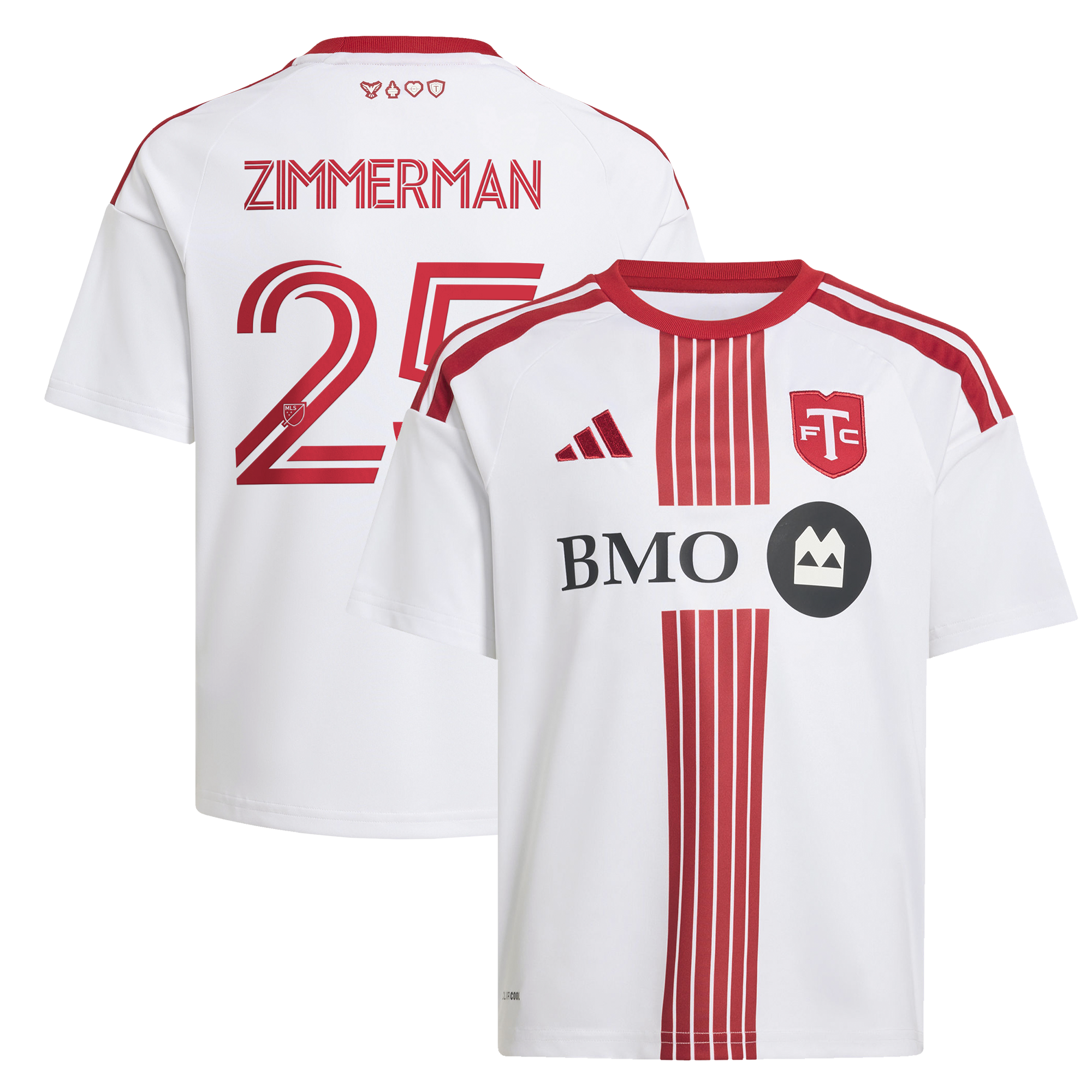 [JED] Walker Zimmerman Toronto FC Youth 2026 Winter Kit Replica Jersey - White