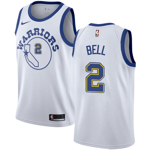 White GSW State Warriors #2 Nike Authentic Jersey Premium Quality