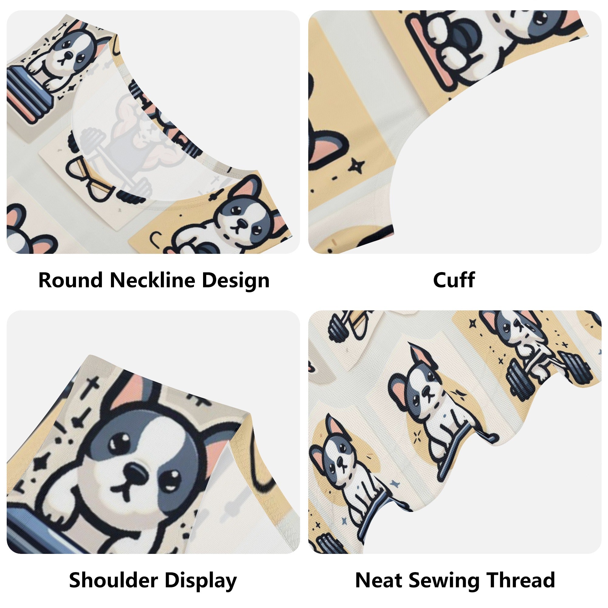 Ace - French Bulldog Men Tank Tops For Frenchie Pups | Vet-recommended