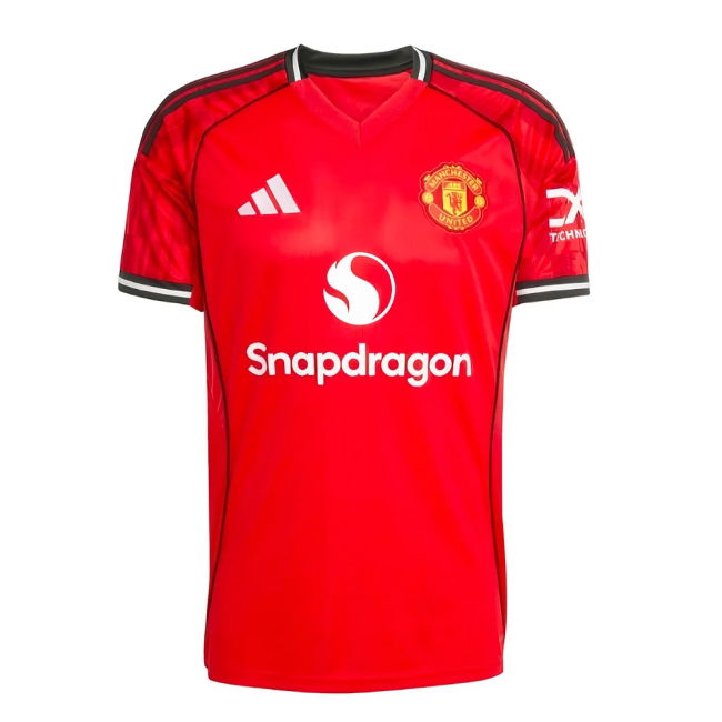 2025-2026 Man Utd Home Jersey (B.Fernandes 8)