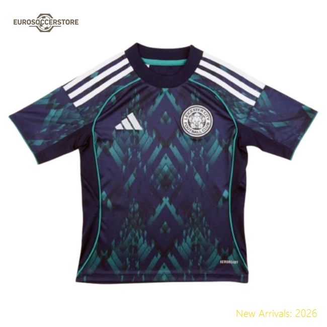 2025-2026 Leicester City Away Shirt - Kids