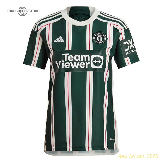 Man Utd Away Kit 2023-2024 Game Wear Jersey Ready