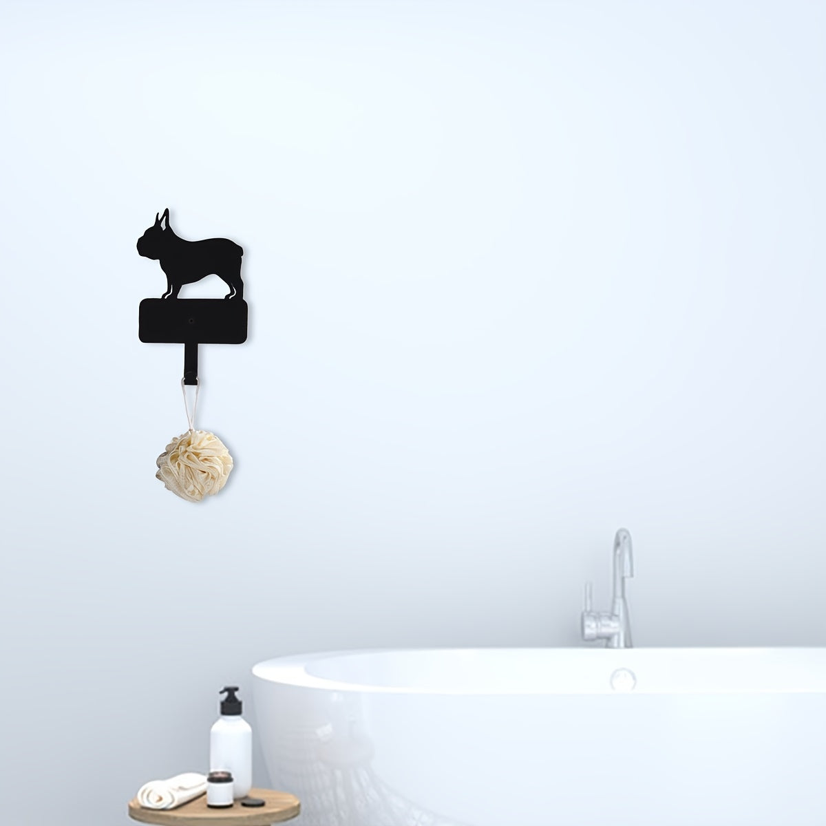 French Bulldog French Bulldog Iron Wall Hook Decorative Frenchie Wall