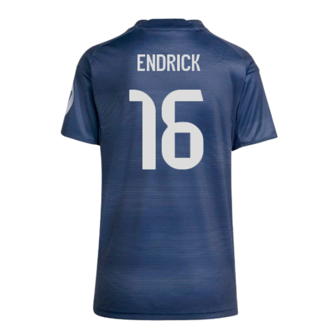 Match-Day 2025-2026 Real Madrid Authentic Away Shirt (Womens) (Endrick
