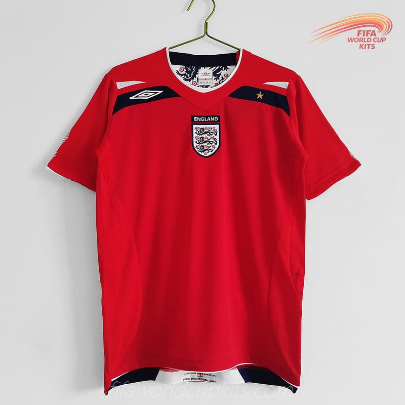 England Secondary Football Shirt 08 to 10