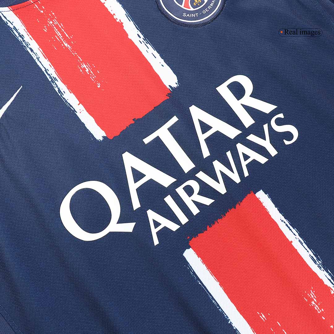 MBAPPE #7 PSG Home Soccer Jersey 2024/25 Authentic Kit