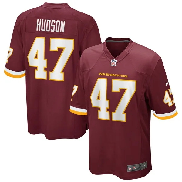 None Khaleke Hudson Game Jersey - Burgundy | NFL Player Jersey