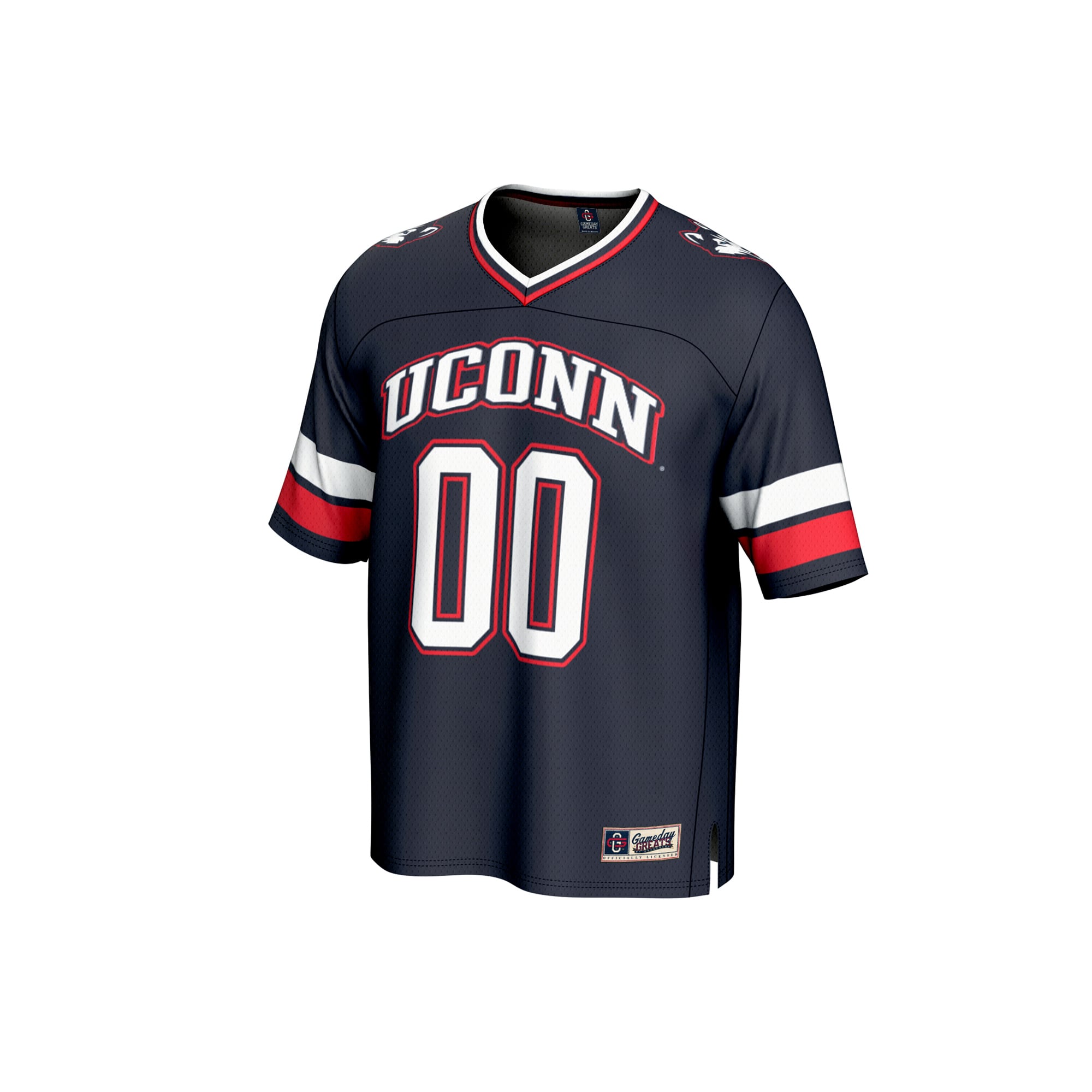 UConn Huskies GameDay Greats Youth NIL Pick-A-Player Football Fashion Jersey - Navy