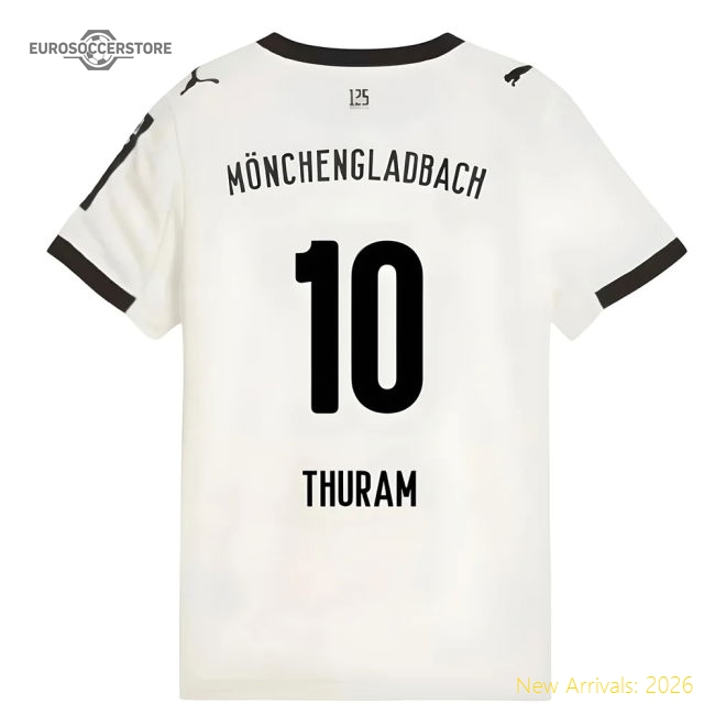 Soft Football Team Kids Jersey Thuram 2025-2026 Performance Fabric