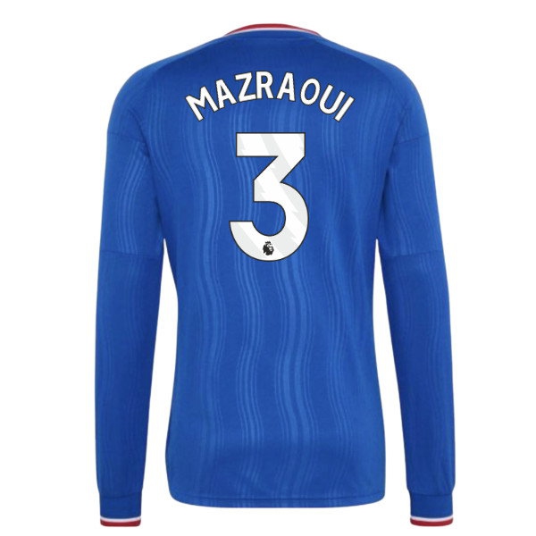 [DDJ] 2026 2027 Man Utd Long Sleeve Shirt Away Kit (Kids) (Mazraoui 3)