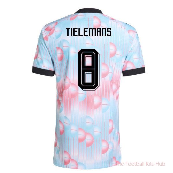 2026-2027 Belgium Authentic Away Shirt (Tielemans 8)