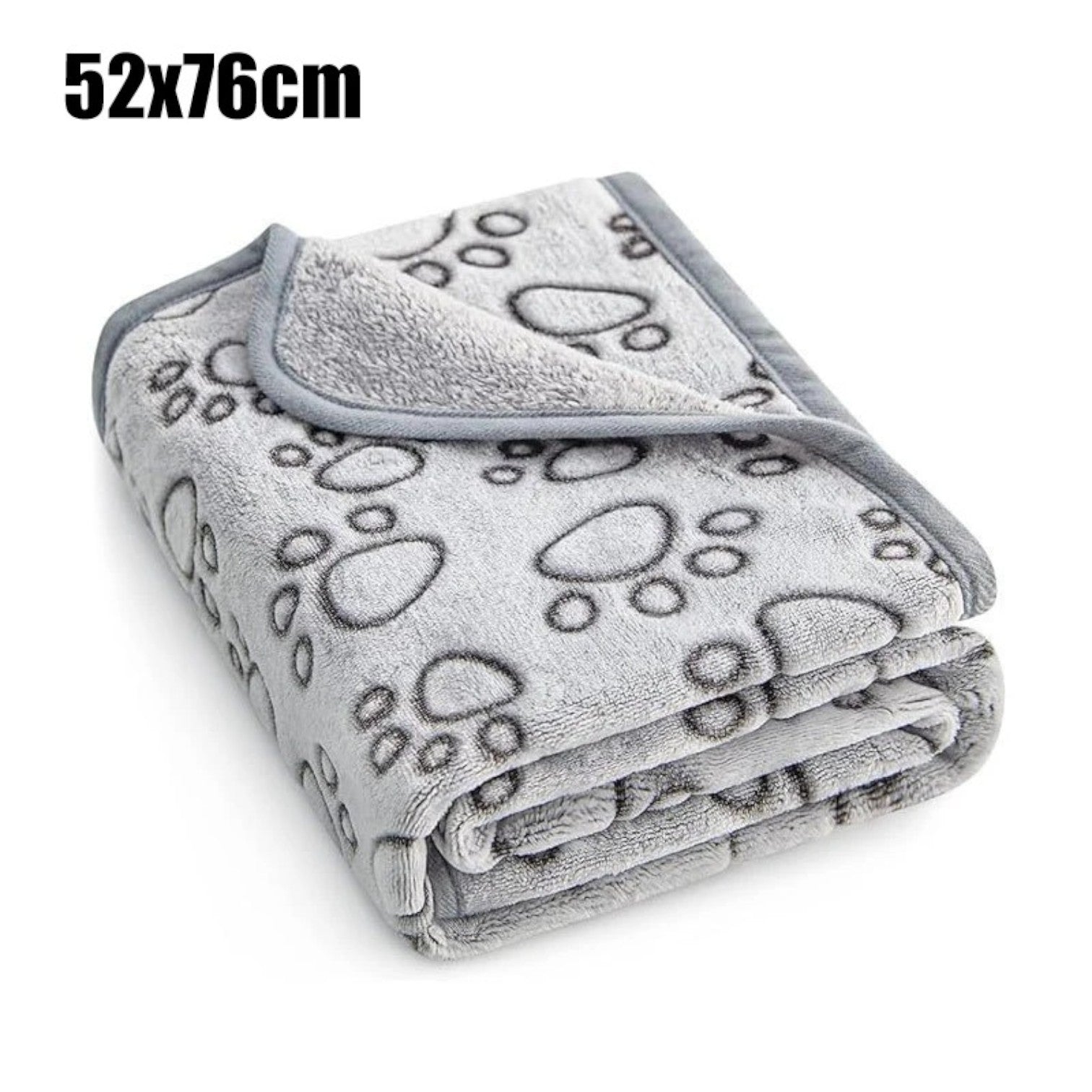 Calming Washable Paw Print Dog Quilt Winter Wear | Vet-recommended