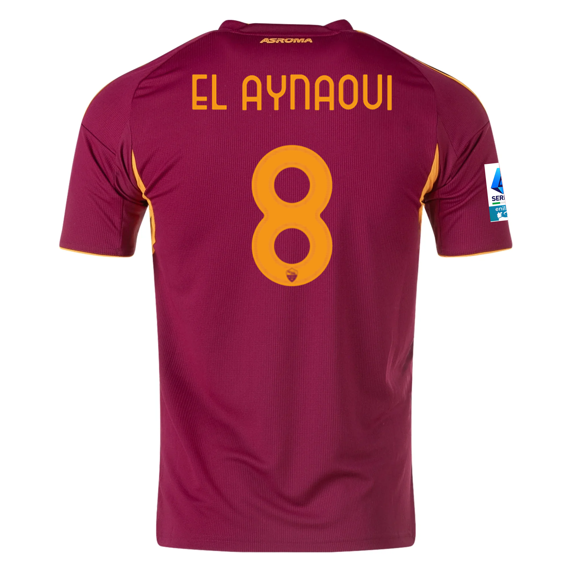 AS Roma Aynaoui 2025-2026 Ser Home Jersey – Authentic Shirt