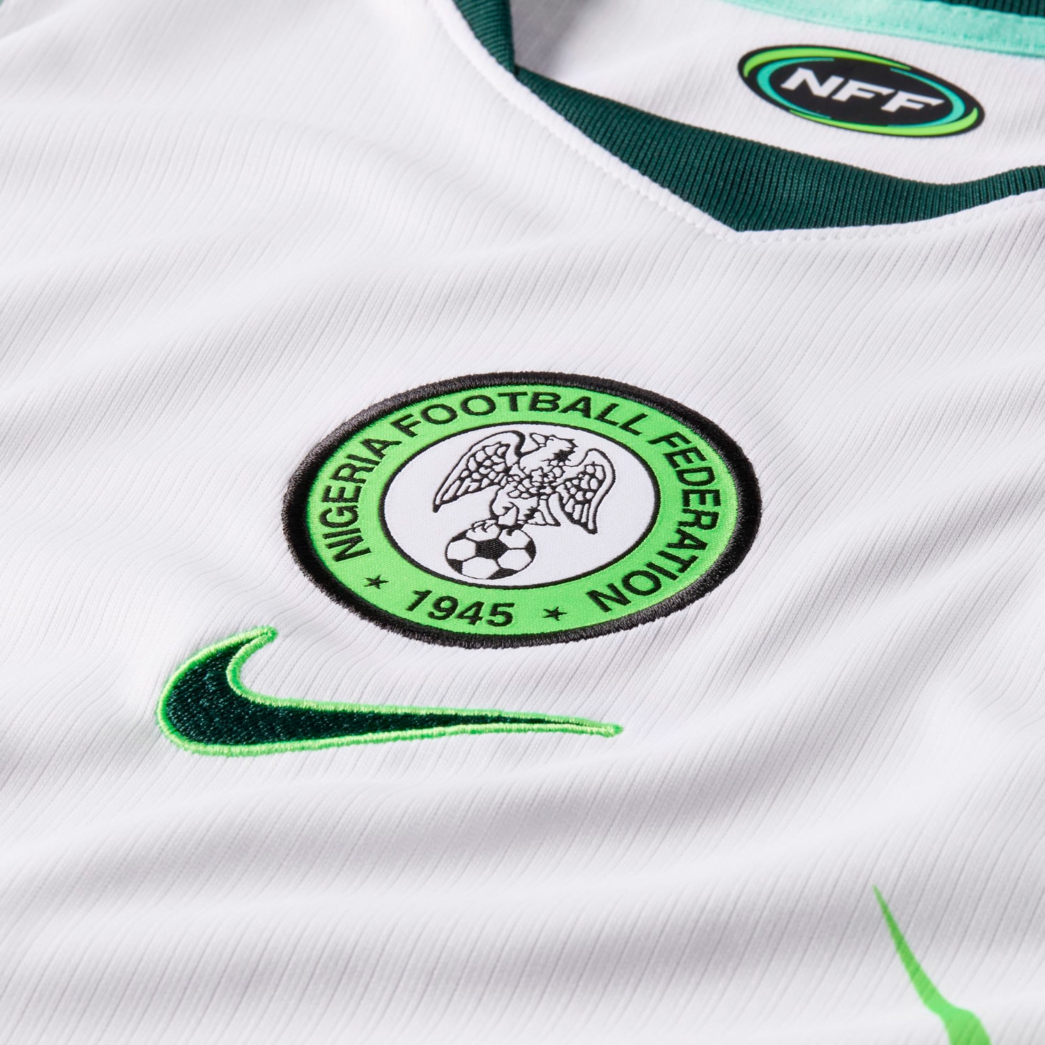 [LK] Nigeria National Team Women's 2026 Away Stadium Replica Jersey - White