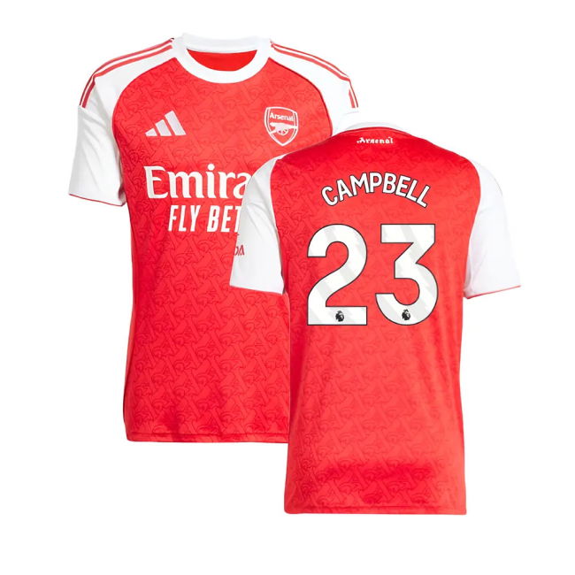 2025-2026 Arsenal Home Shirt (Campbell 23)