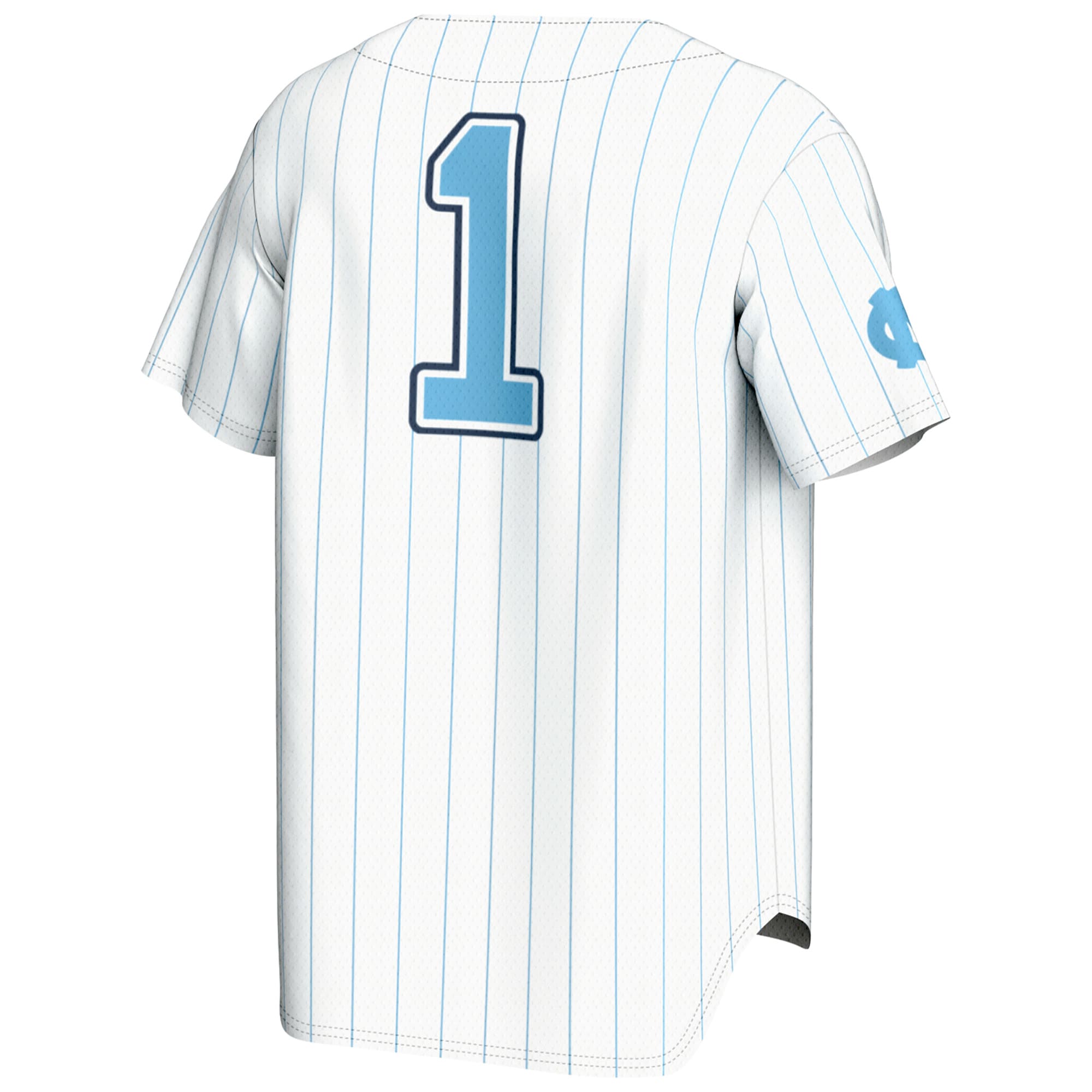 [NJP] North Carolina Tar Heels GameDay Greats Youth Lightweight Baseball Fashion Jersey - White