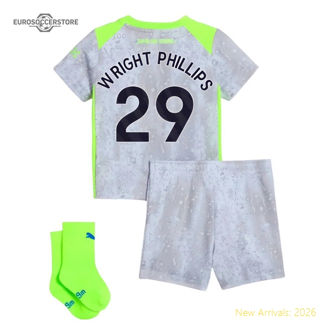 2025-2026 Man City Official Special Baby Kit Wright Phillips 29