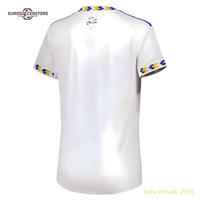 S Leeds United Female 2025 Home Jersey Shirt Football Fan Apparel