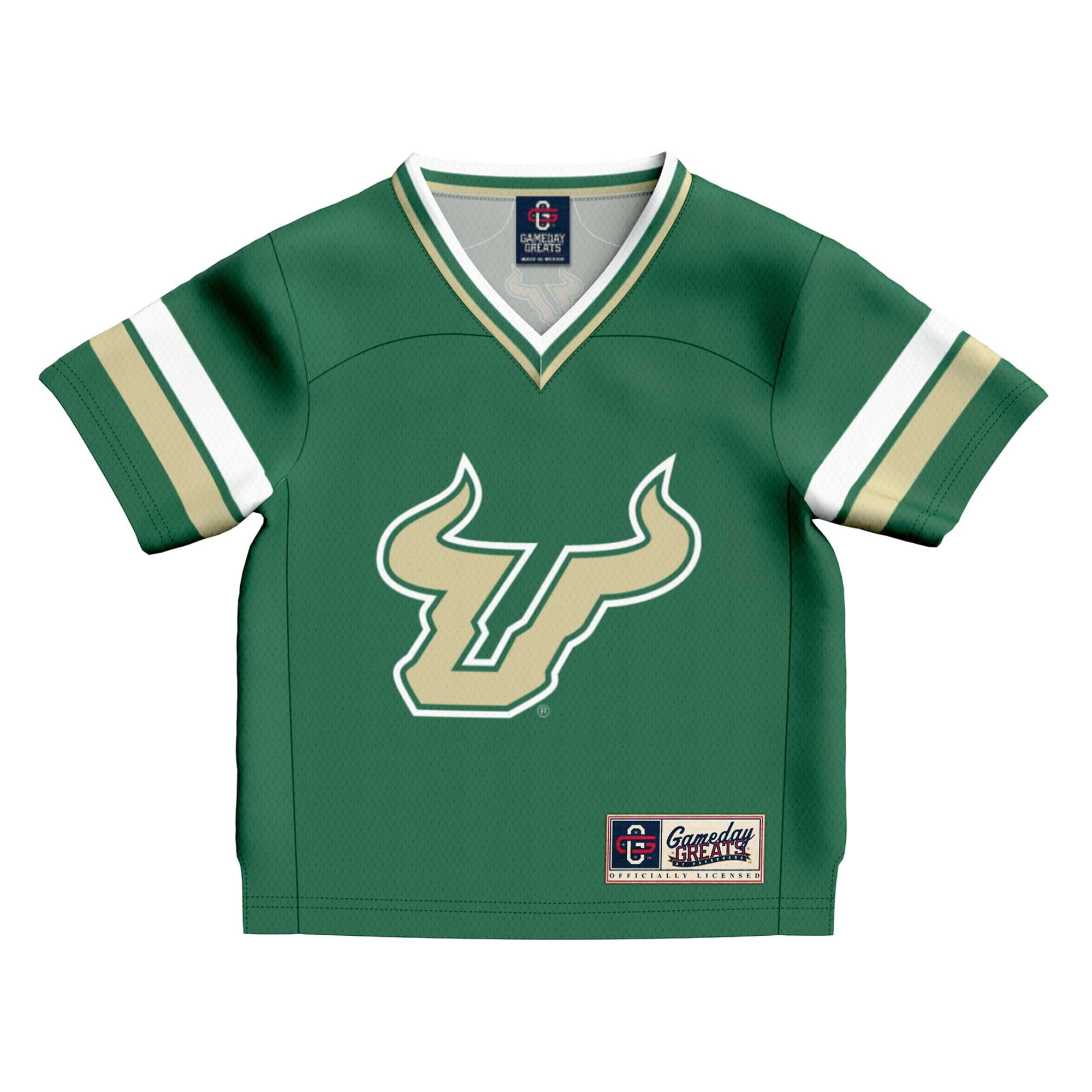 #1 South Florida Bulls GameDay Greats Toddler Collegiate Football Fashion Jersey - Green
