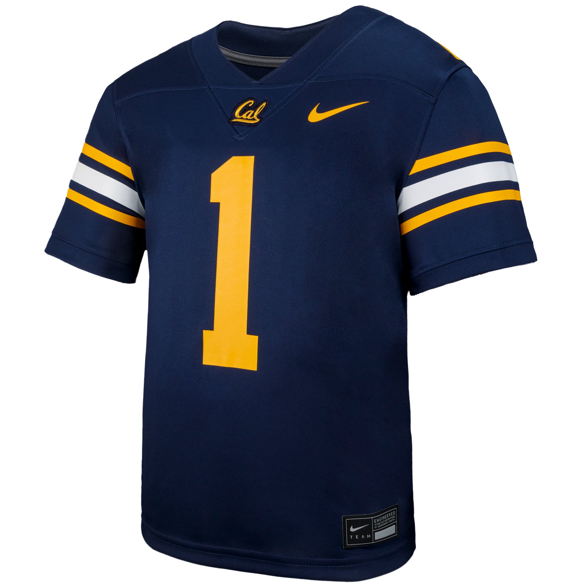 #1 Cal Bears Nike Youth Untouchable Replica Game Jersey - Navy