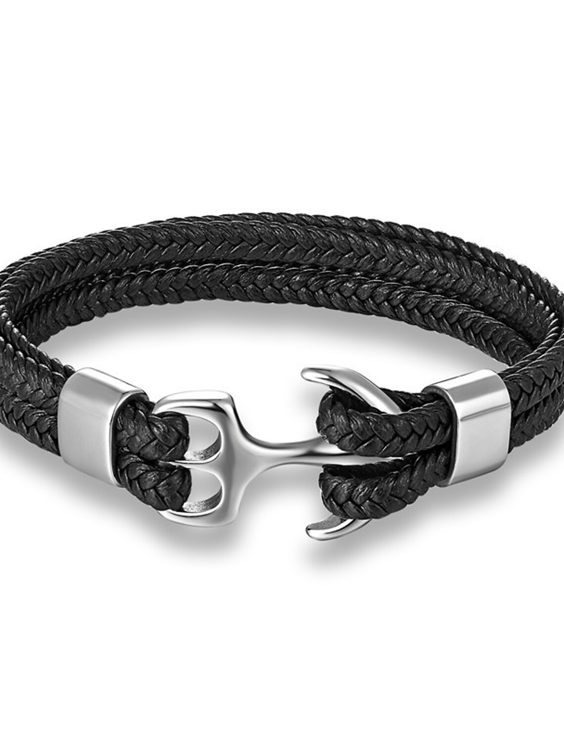 bracelet for men, sturdy cowhide leather bracelet, multilayer vintage