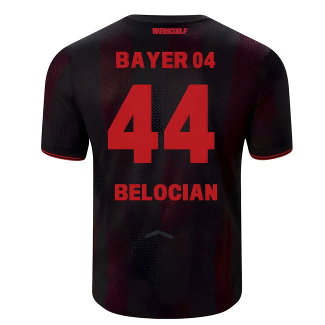 Official 2025-2026 Bayer Leverkusen Home With Classic Design -