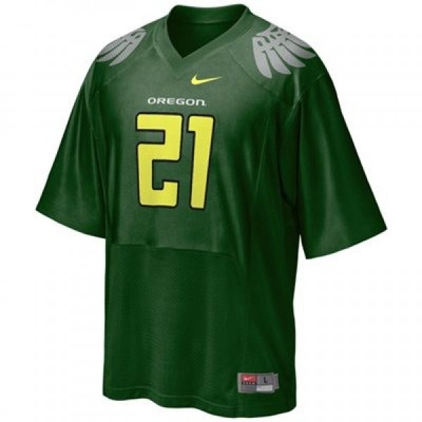 Youth NCAA Team Green Youth #21 Professional Grade Replica