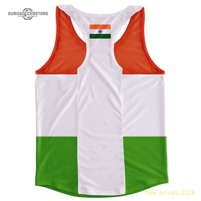 High-quality India National Team Flag Running Vest - Great Value