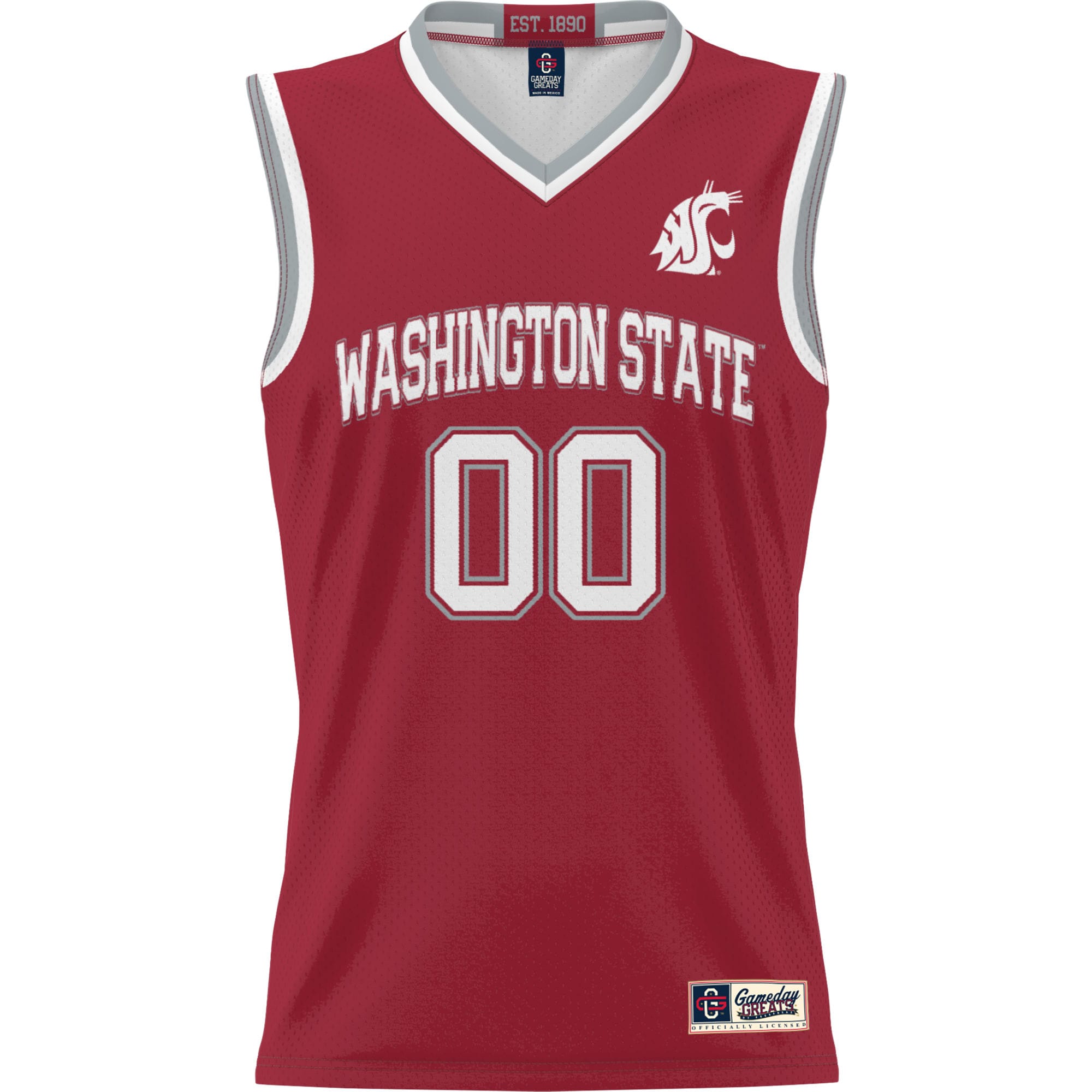 [DDG] Washington State Cougars GameDay Greats Unisex Lightweight NIL Pick-A-Player Women's Basketball Jersey - Crimson