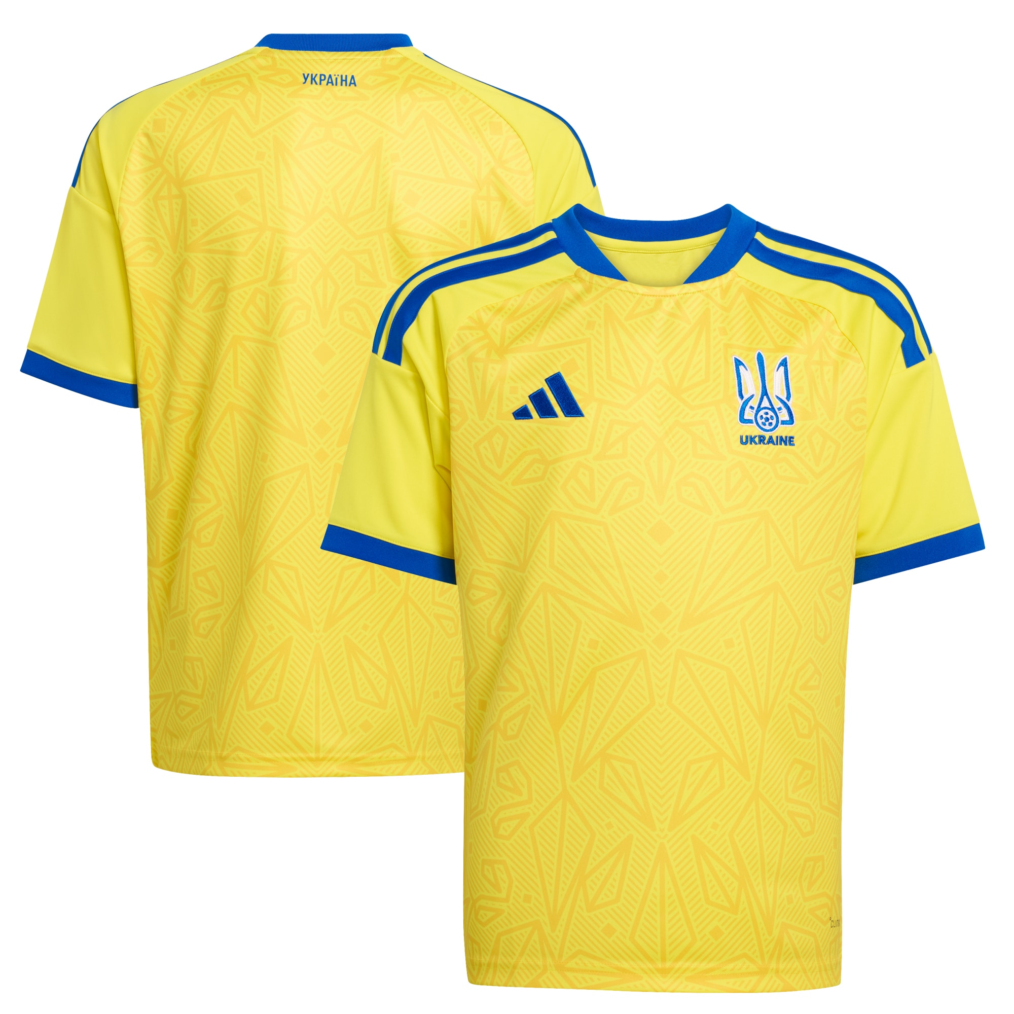 [ESK] Ukraine National Team Youth 2026 Home Replica Jersey - Yellow