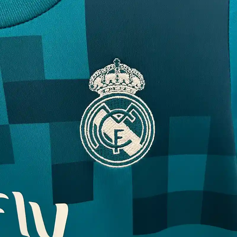 2017-2018 Kids Real Madrid Third retro kit