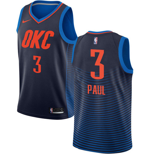 Elite Collection Oklahoma City Thunder Chris #3 NBA Pro Jersey