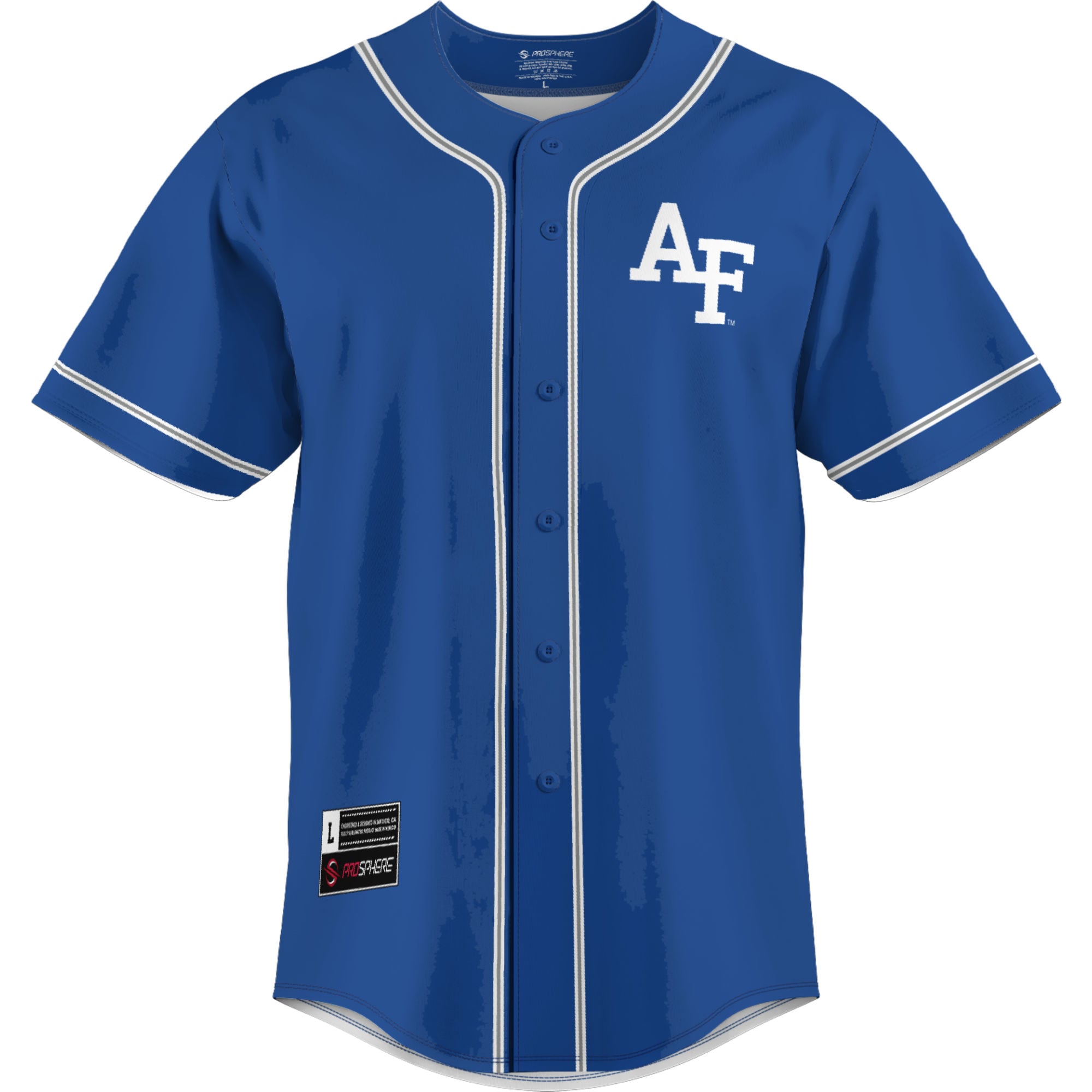 Air Force Falcons GameDay Greats Lightweight Baseball Jersey - Blue