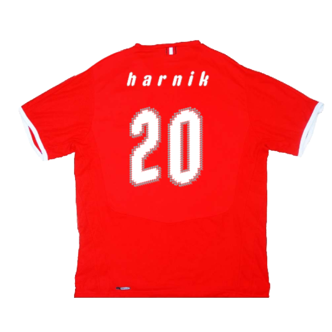 Austria 2008-09 Home Shirt ((Good) S) (Harnik 20)