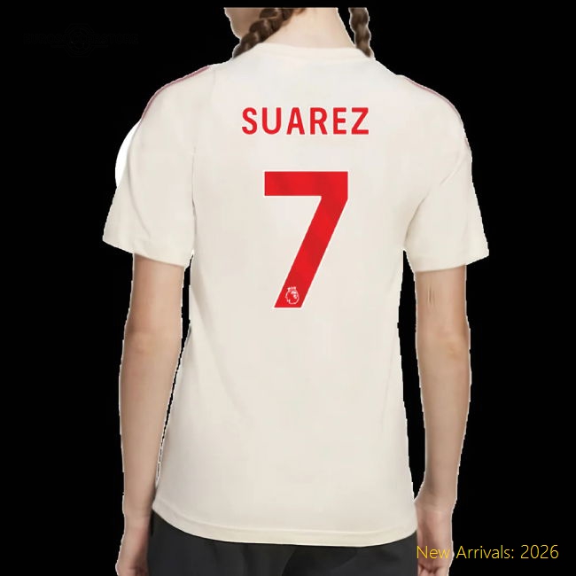 Liverpool Suarez Kid-approved Kids Jersey Dri-fit Easy-care