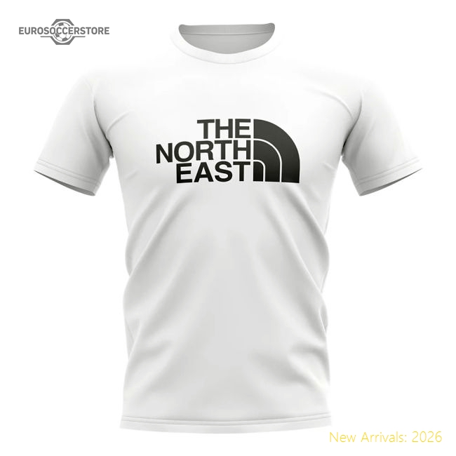 Newcastle The North East T-Shirt (White) In Multiple Youth Sizes