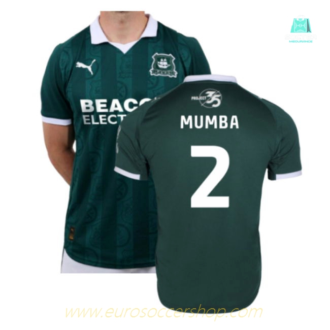 2025-2026 Plymouth Argyle Home Shirt (Mumba 2)