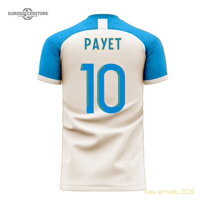 High-Quality Marseille 2025-2026 Home Concept Football Kit (Libero) (Payet