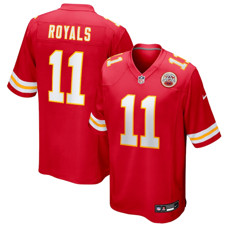 None Jalen Royals KC Chiefs Modern Official Jersey Football Apparel