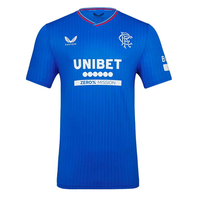 Authentic Rangers Fc Primary Kit F. Silva #7 Official Merchandise (v9)