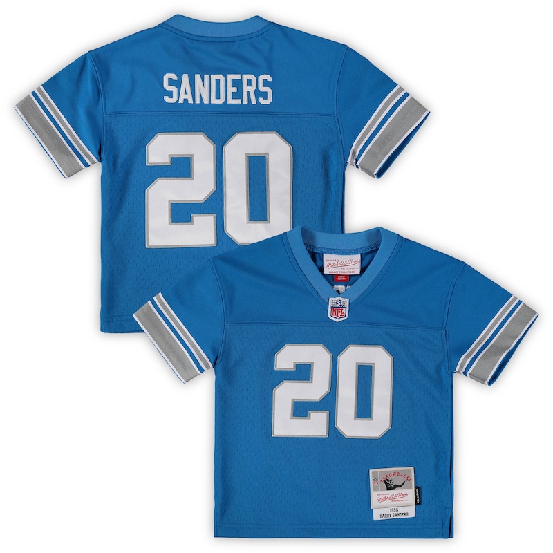 None Barry Sanders Pro Bowl DET Lions Premium Jersey for NFL Fans