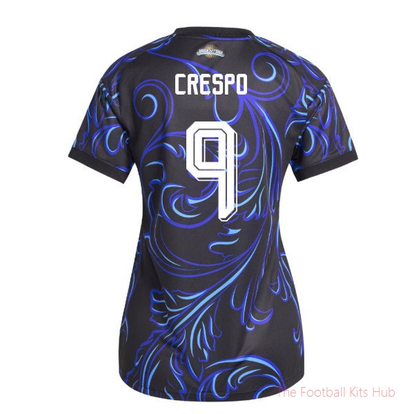 2026-2027 Argentina Away Shirt (Womens) (Crespo 9)